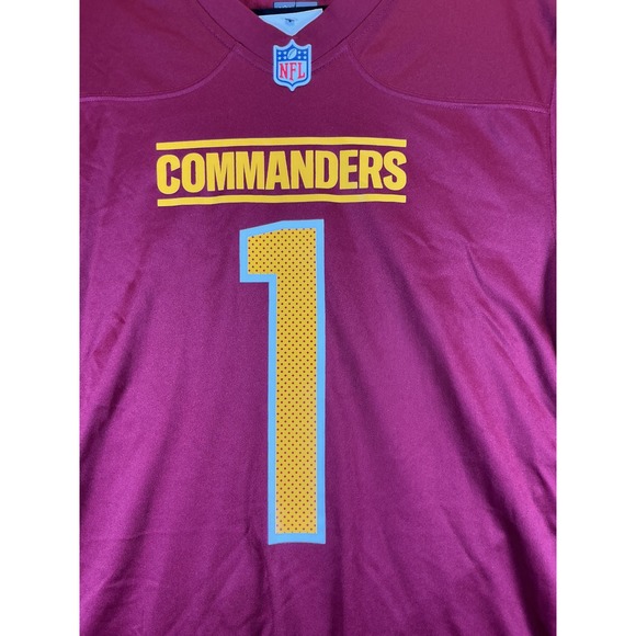 Nike Washington Commanders Jahan Dotson #1 NFL On Field Jersey Men's M NWT - Picture 6 of 14